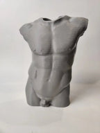 Apollo Classical Torso Vase, 3D Printed Sculptural Decor