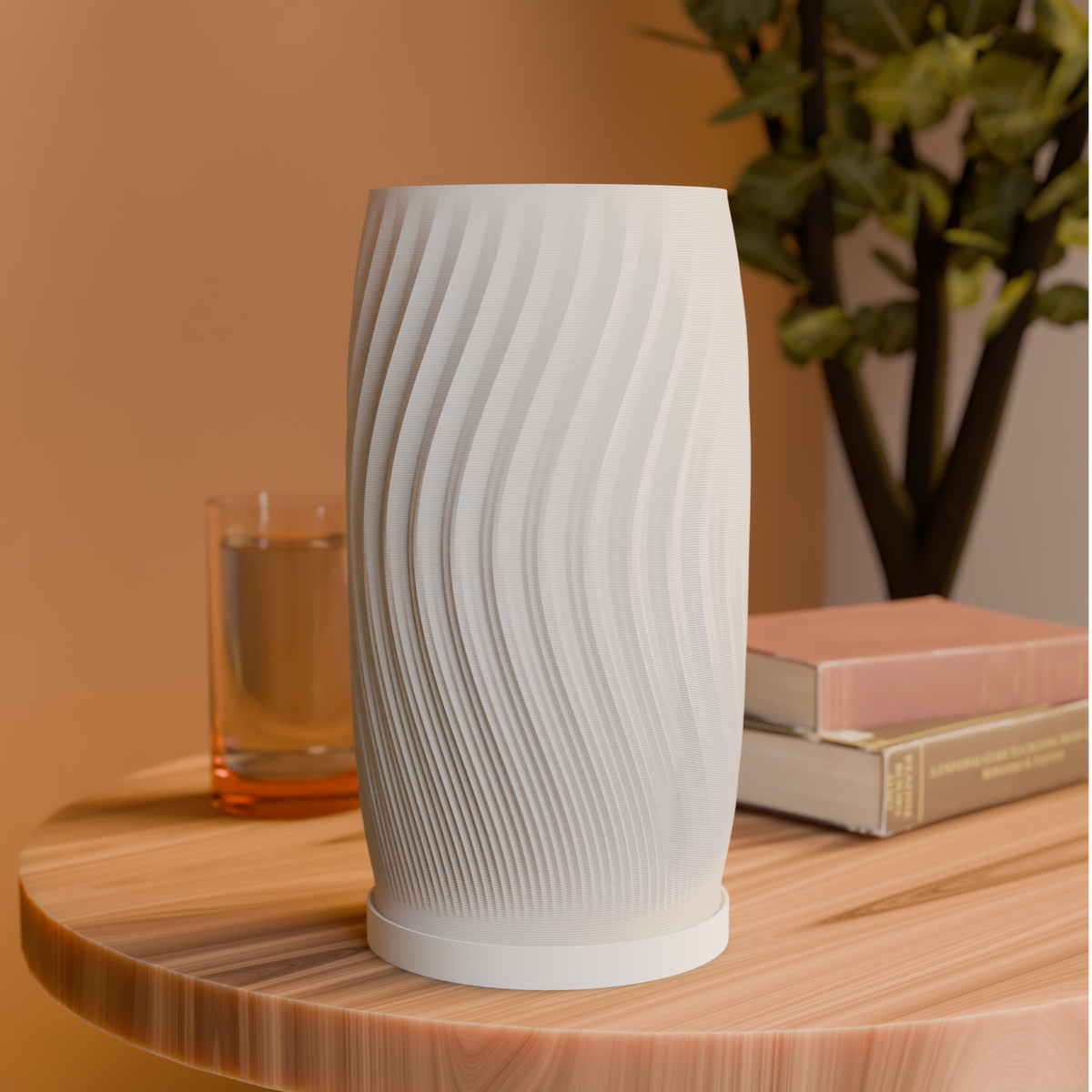 Flow Curve Lamp