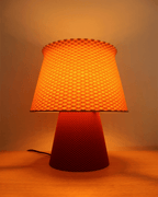 Bruno RippleMesh Desk Lamp, 3D Printed Textured Table Lamp