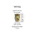 High Quality Knurled Brass Threaded Heat Inserts for 3D Printing