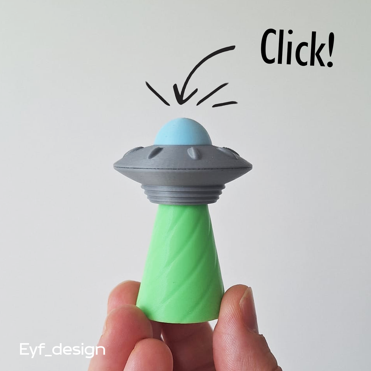 Ufo Clicker Fidet Toy