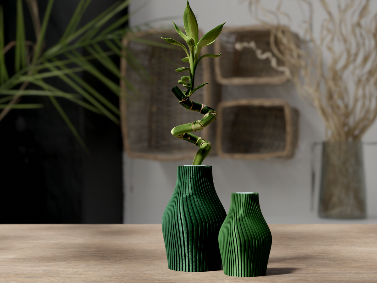 Lucky Bamboo Vase