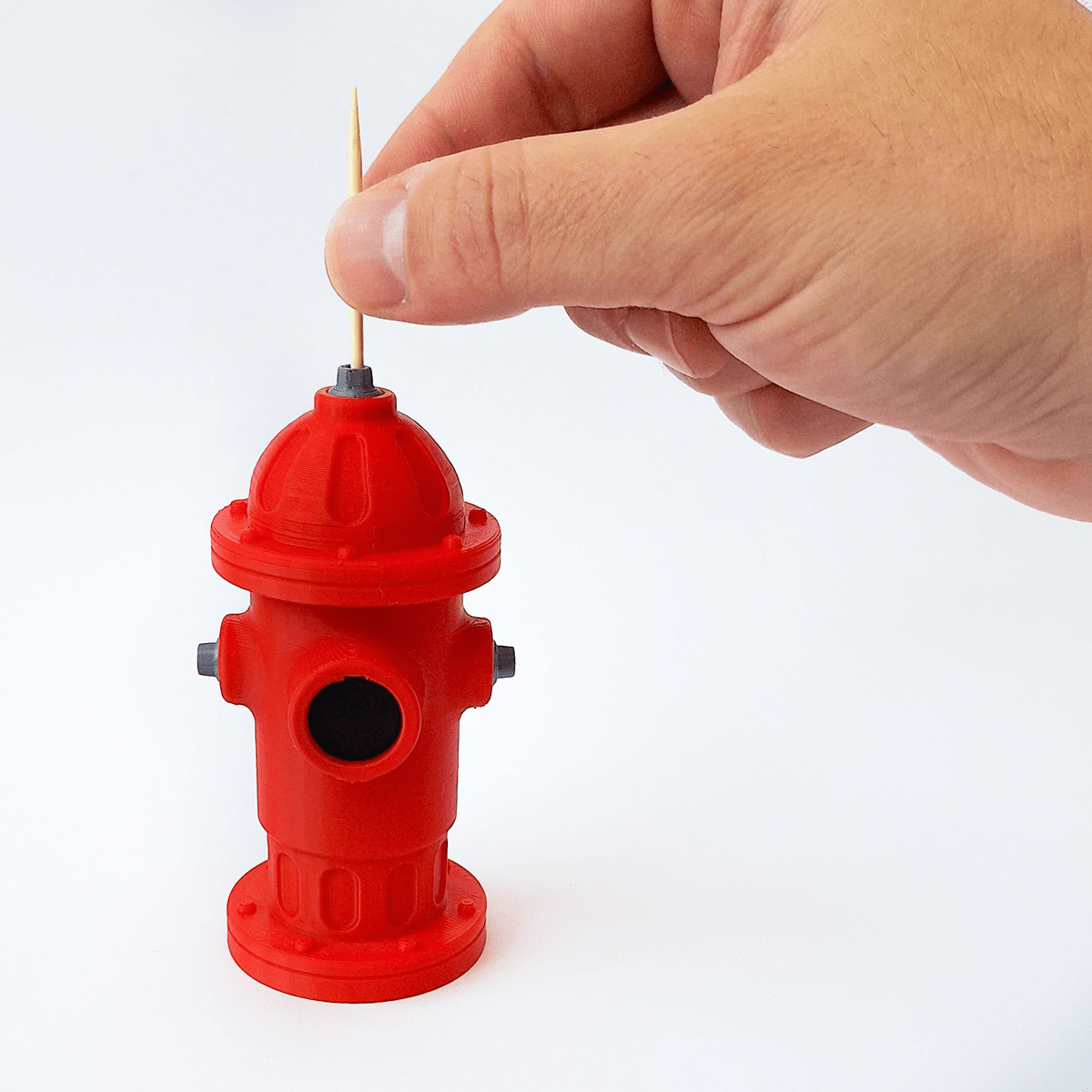 Fire Hydrant Toothpick Dispenser, Novelty 3D Printed Table Piece