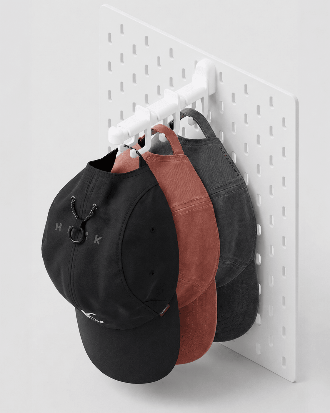 Sliding SKADIS Pegboard Hat and Bag Hanger - OzFDM