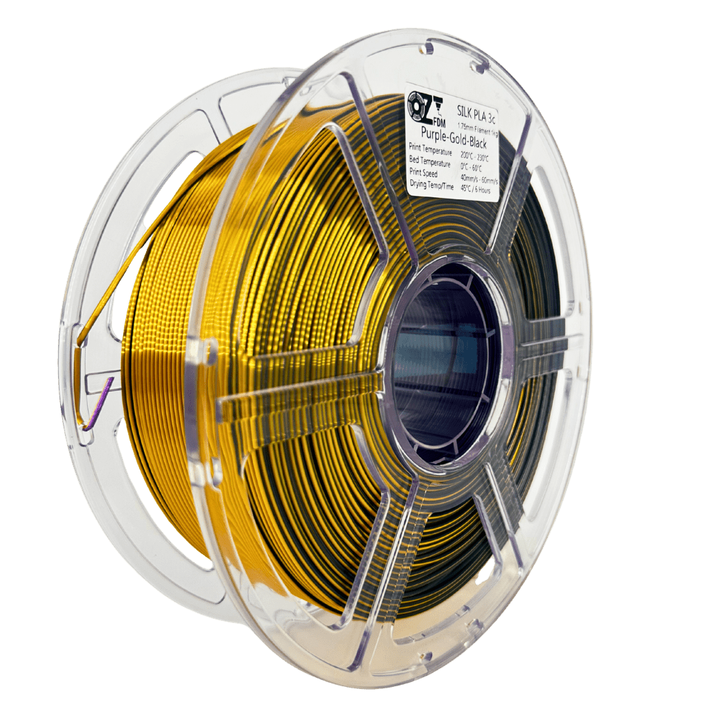 Tri - Colour PLA Silk Filament - OzFDM