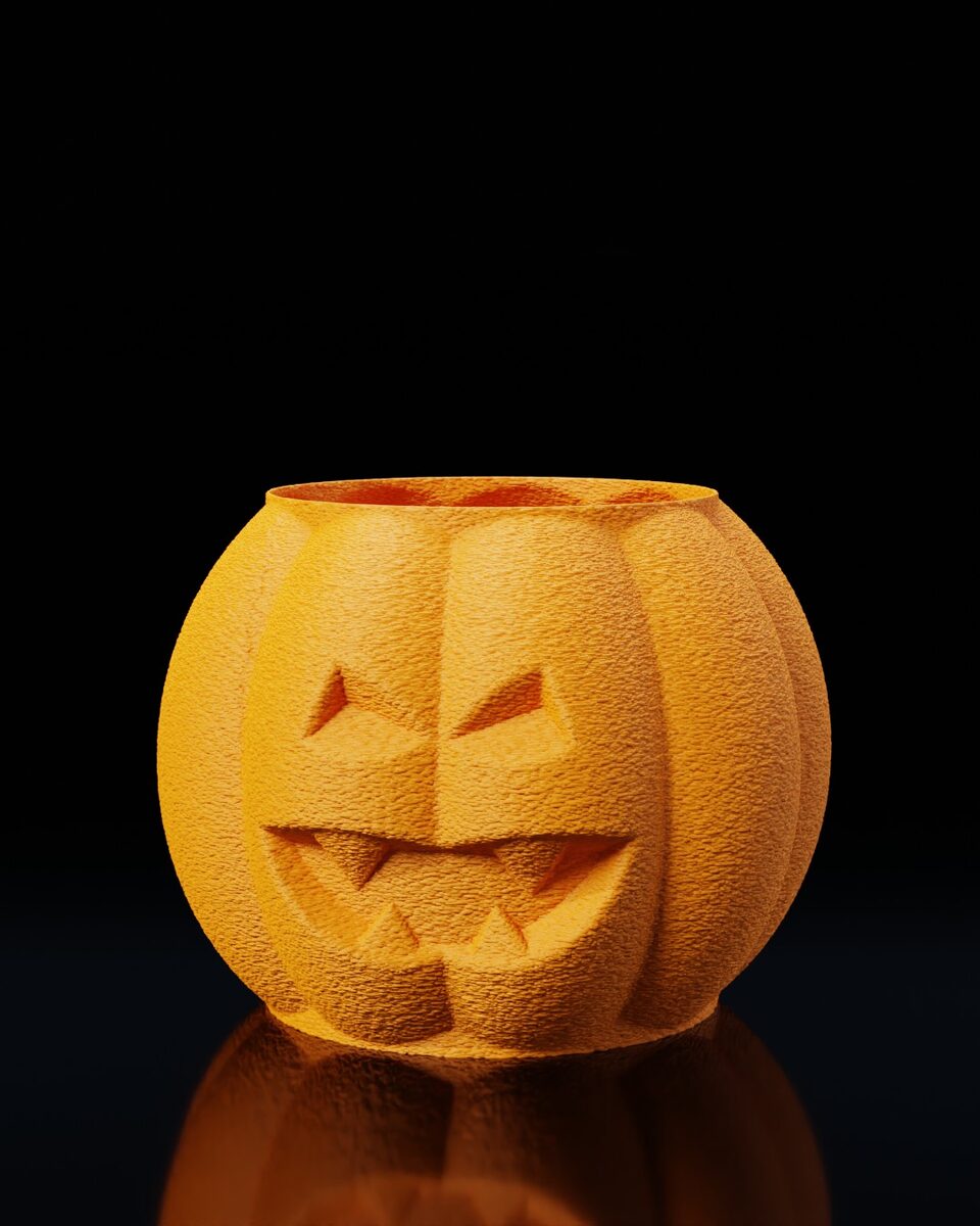 Pumpkin Head Vase