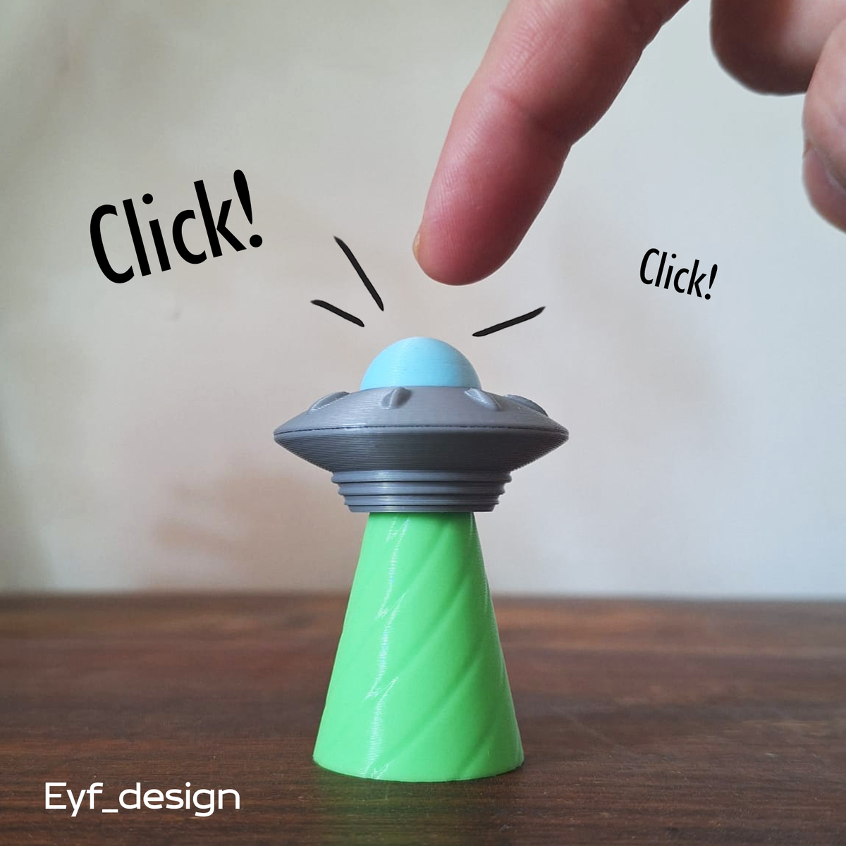 Ufo Clicker Fidet Toy