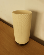 Eva RippleMesh Lamp Shade, 3D Printed Cylinder Light