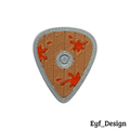 Viking Shield Guitar Pick, 3D Printed Novelty Pick