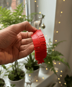 Flexi Christmas Candy Keychains, Set of 3 (3D Printed)