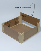 Upcycled Filament Box Storage Frame, 3D Printed Desk Organiser