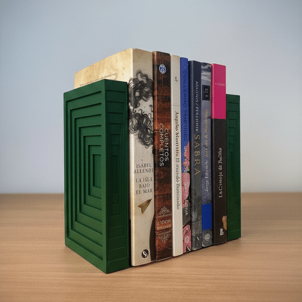 Art Deco Topographic Bookends - OzFDM