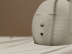 Inyo Face Incense Holder, 3D Printed Zen Ash Tray