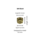 Threaded Inserts (Knurled Brass Threaded Heat Insert) - OzFDM