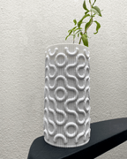Seamless Wave Lampshade, 3D Printed E27 Pendant or Table