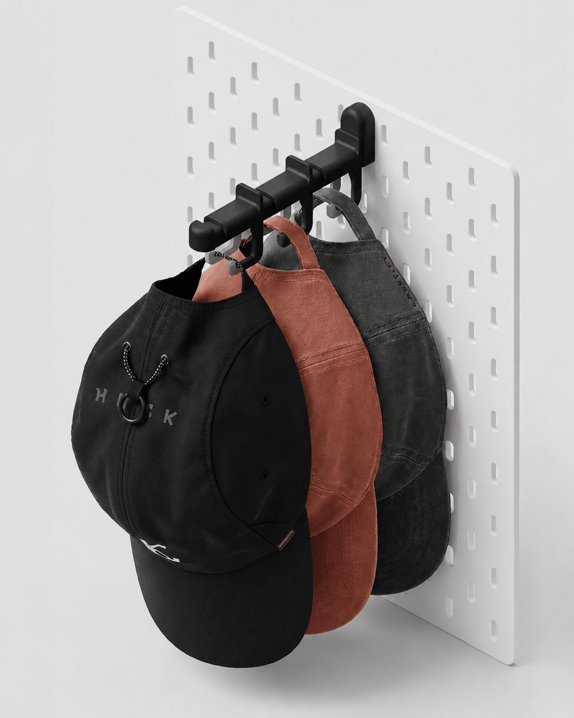 Sliding SKADIS Pegboard Hat and Bag Hanger - OzFDM