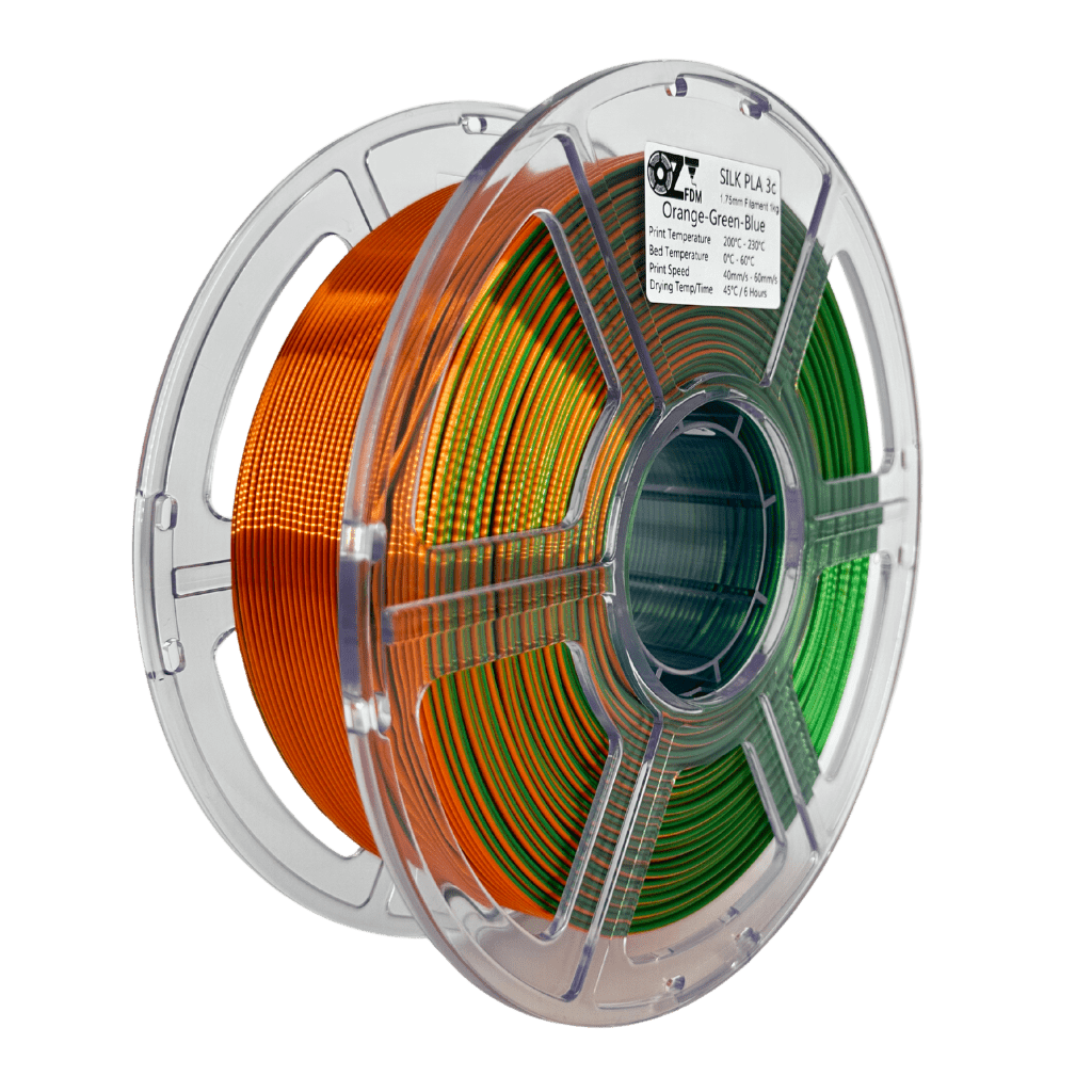 Tri - Colour PLA Silk Filament - OzFDM