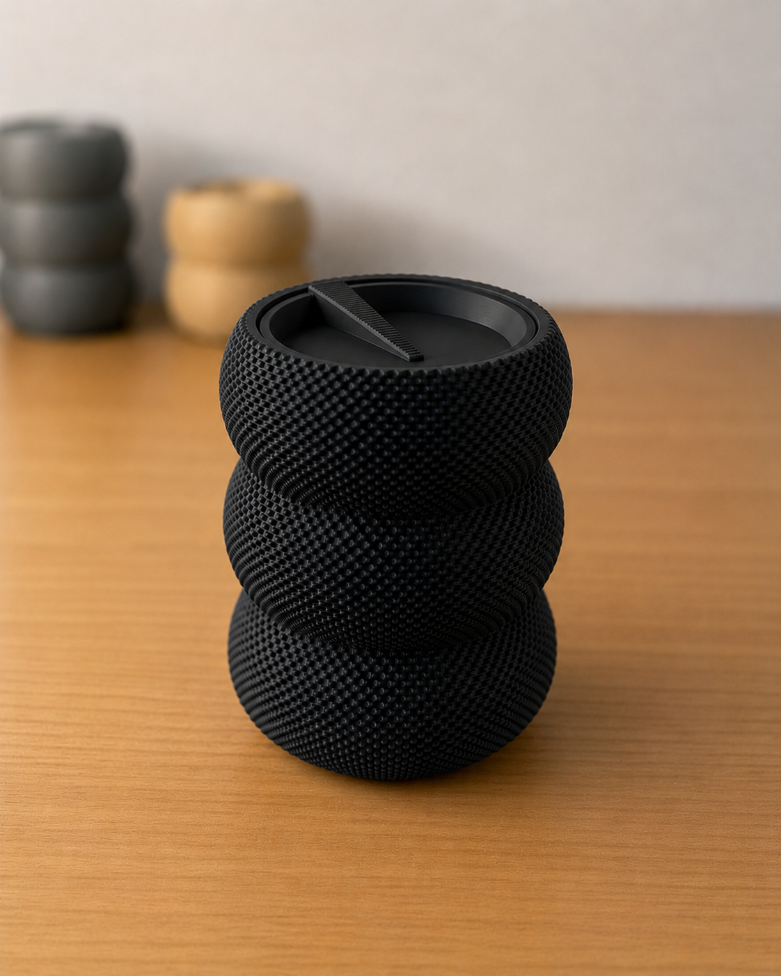 Poddy RippleMesh Storage Container with Screw-On Lid