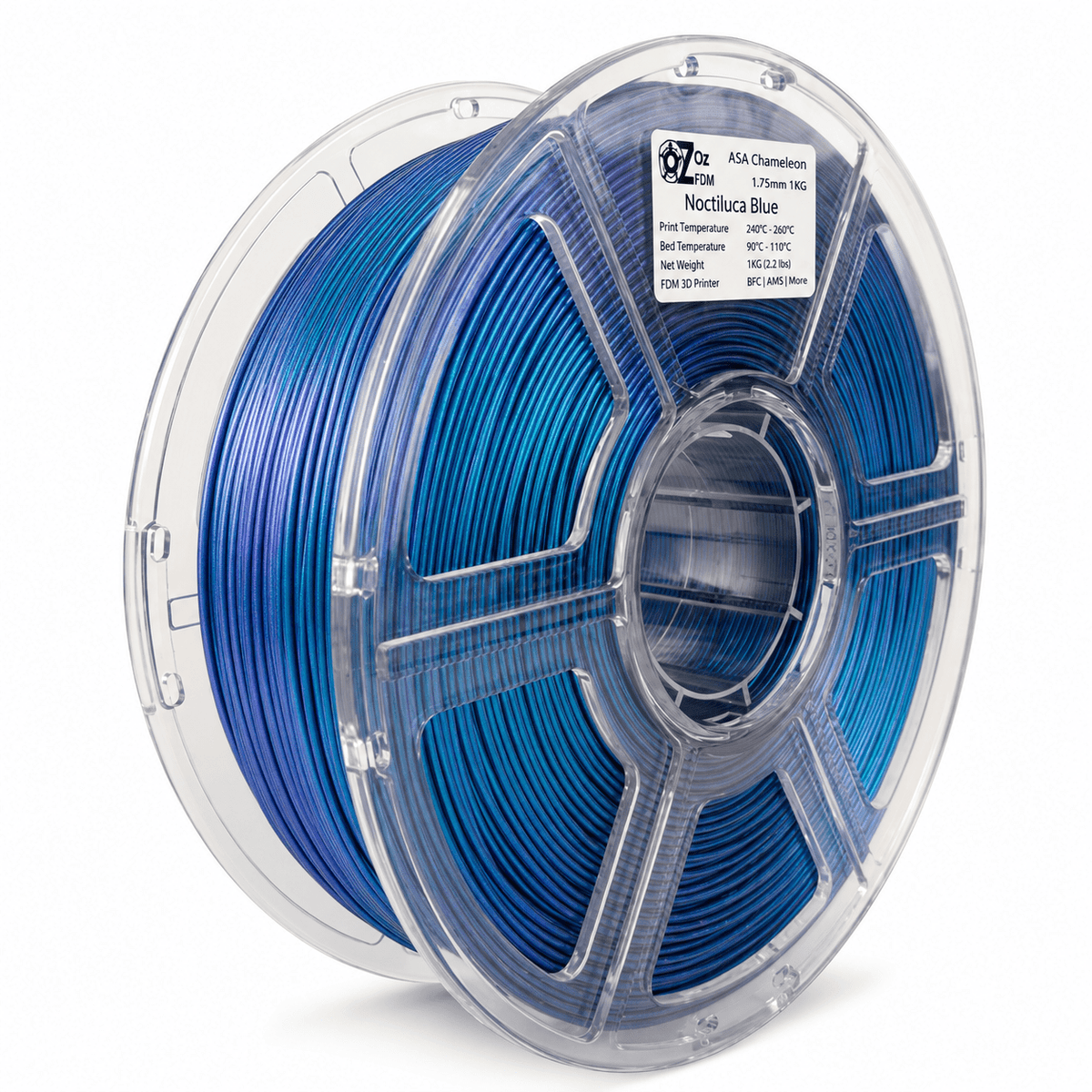 1.75 mm ASA Chameleon Filament - 1 KG - OzFDM