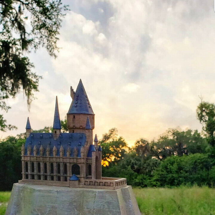 Hogwarts Castle Lamp - Fa