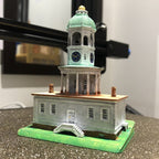 Halifax Town Clock Tower Replica, 3D Printed Architecture Model