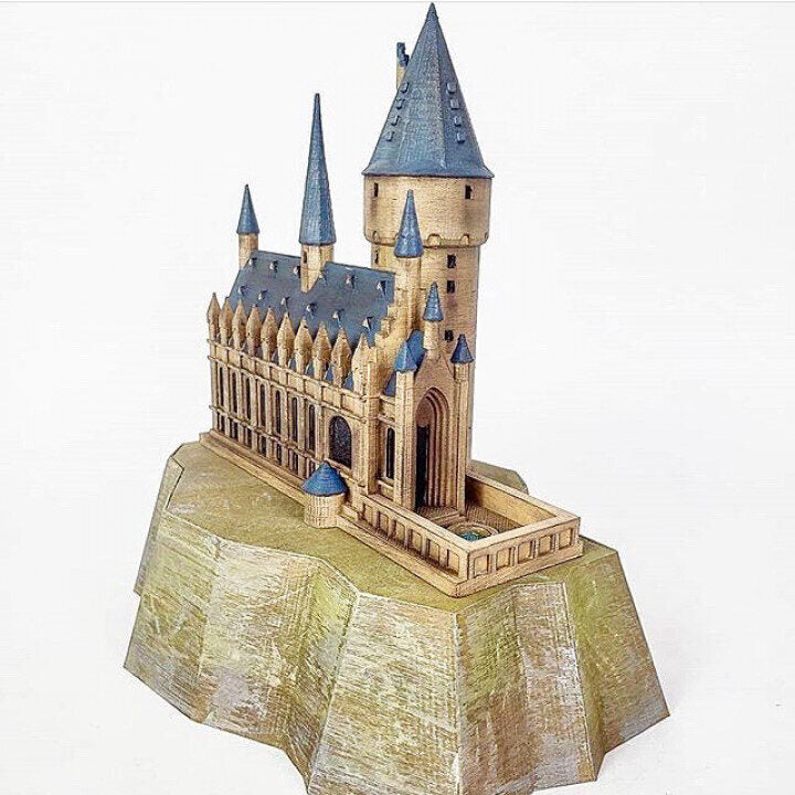 Hogwarts Castle Lamp - Fa