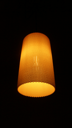 Eva RippleMesh Lamp Shade, 3D Printed Cylinder Light