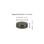 Small Round Neodymium Magnets - OzFDM