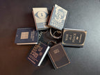 Pocket Tome Mini Book Keychain with NFC Tag Slot