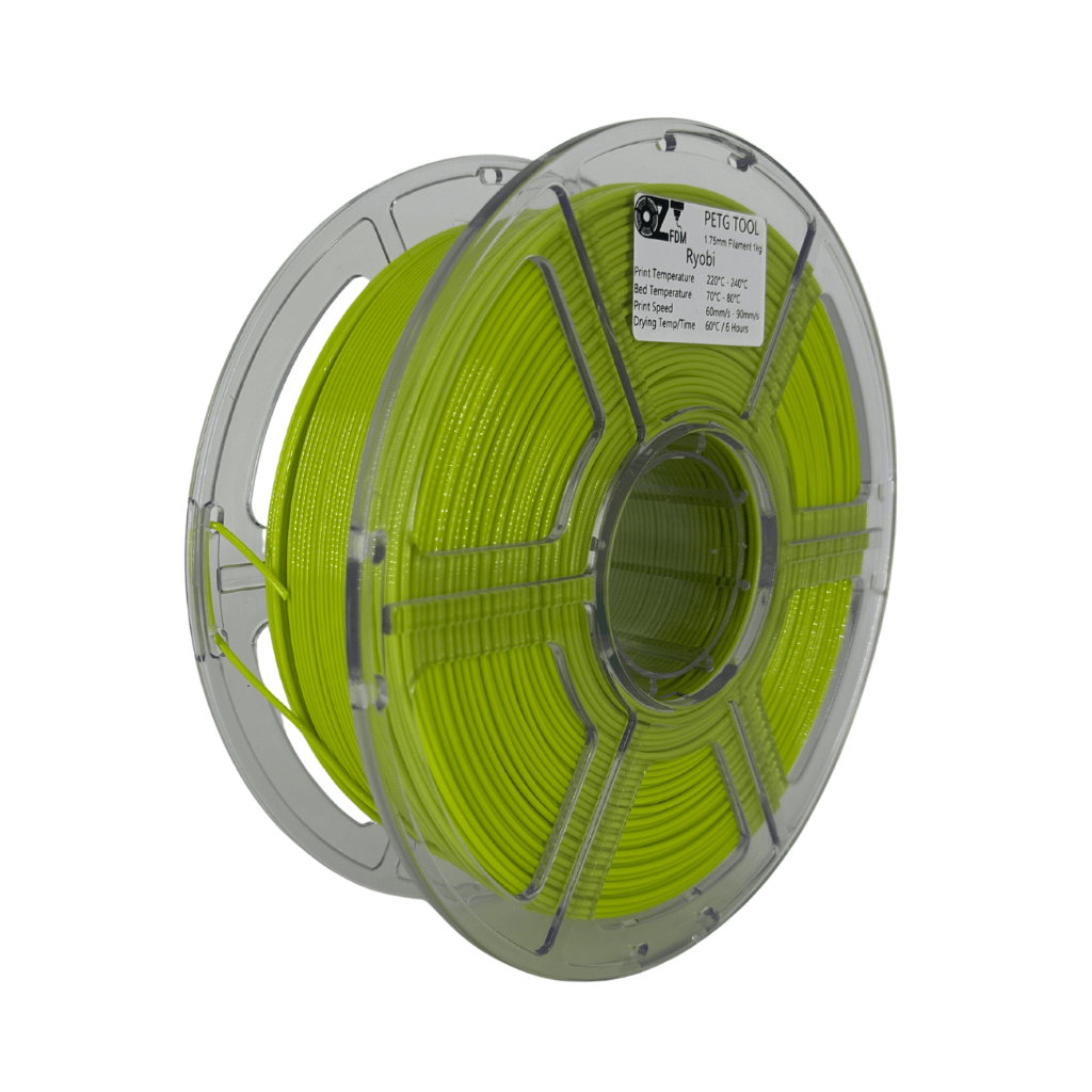 1.75 mm PETG Tool Colours Filament - 1 KG - OzFDM