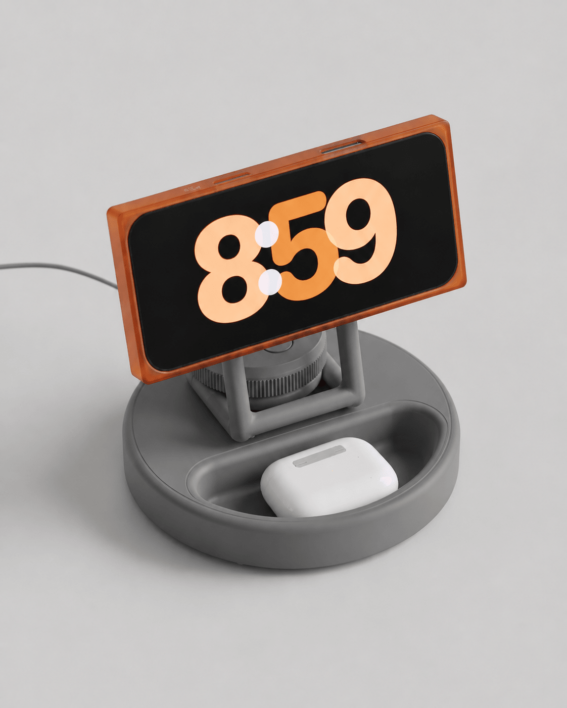 Rotatable MagSafe Bedside Dock Stand