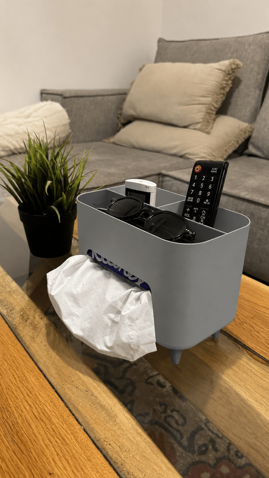 Living Room Organiser with Napkin Slot - OzFDM