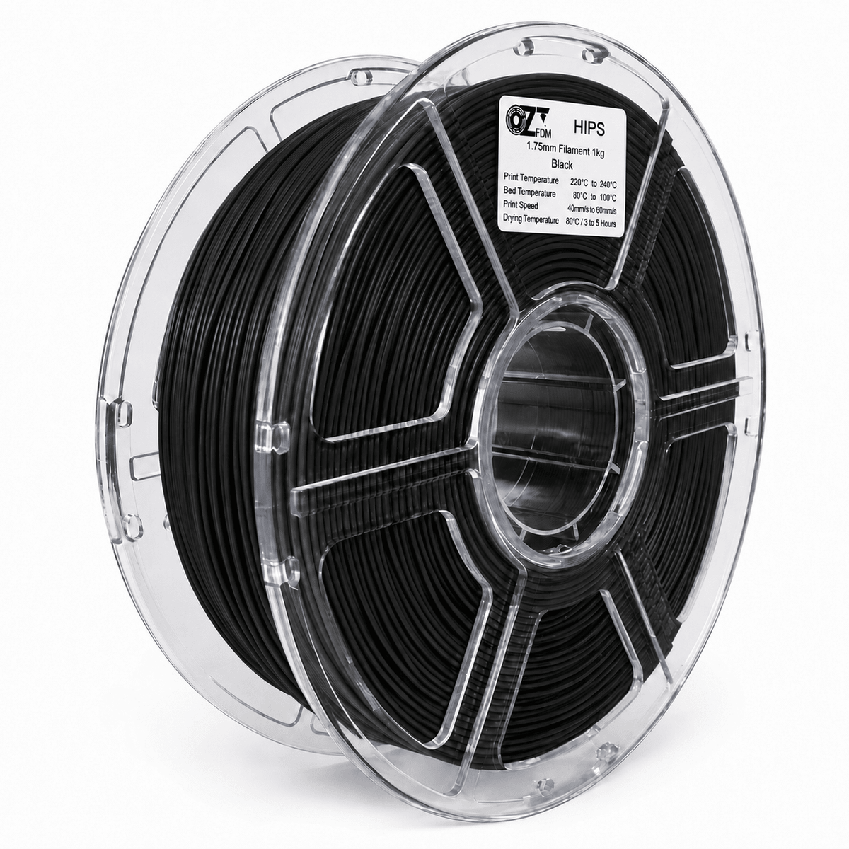 1.75 mm HIPS Support Filament - 1 KG - OzFDM