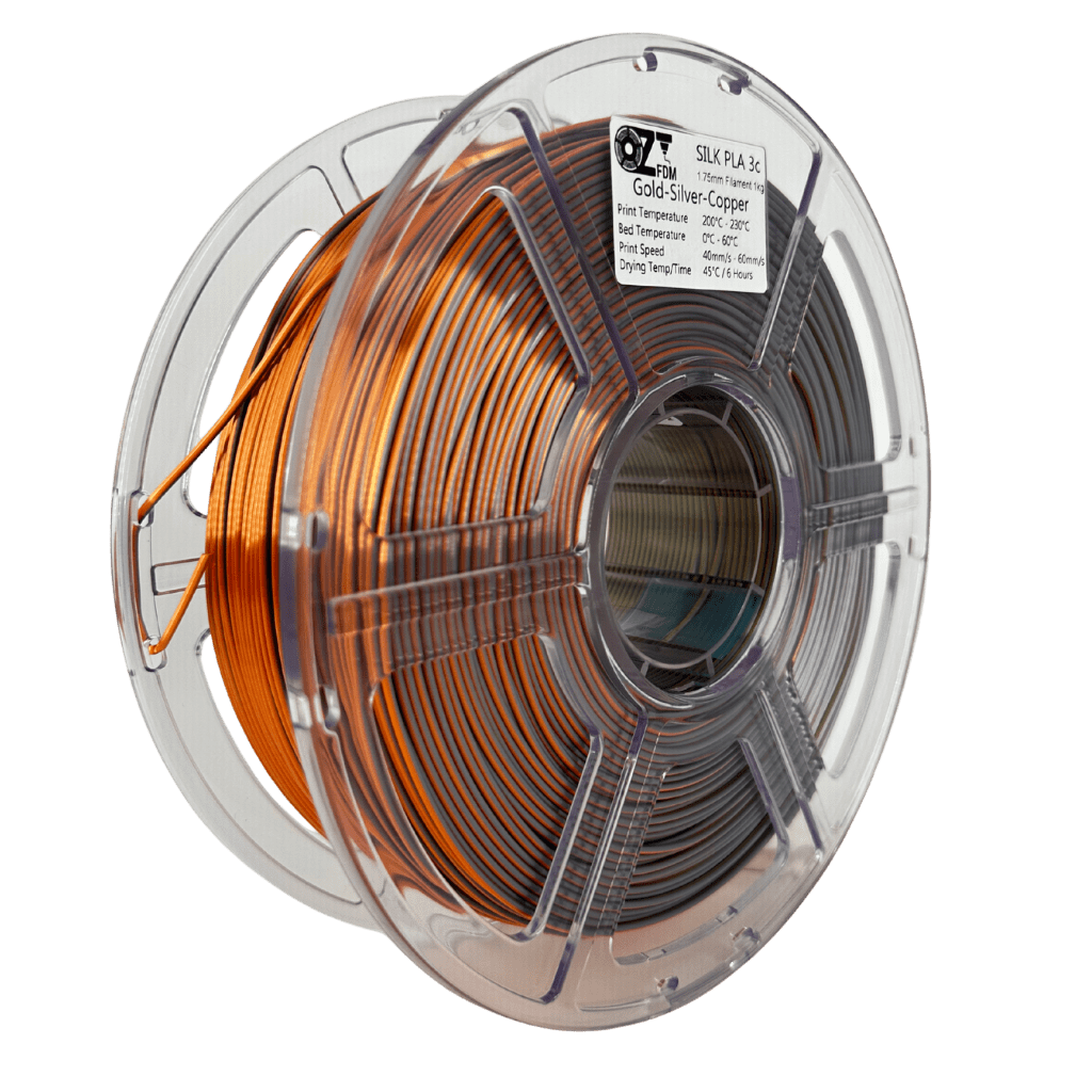 Tri - Colour PLA Silk Filament - OzFDM