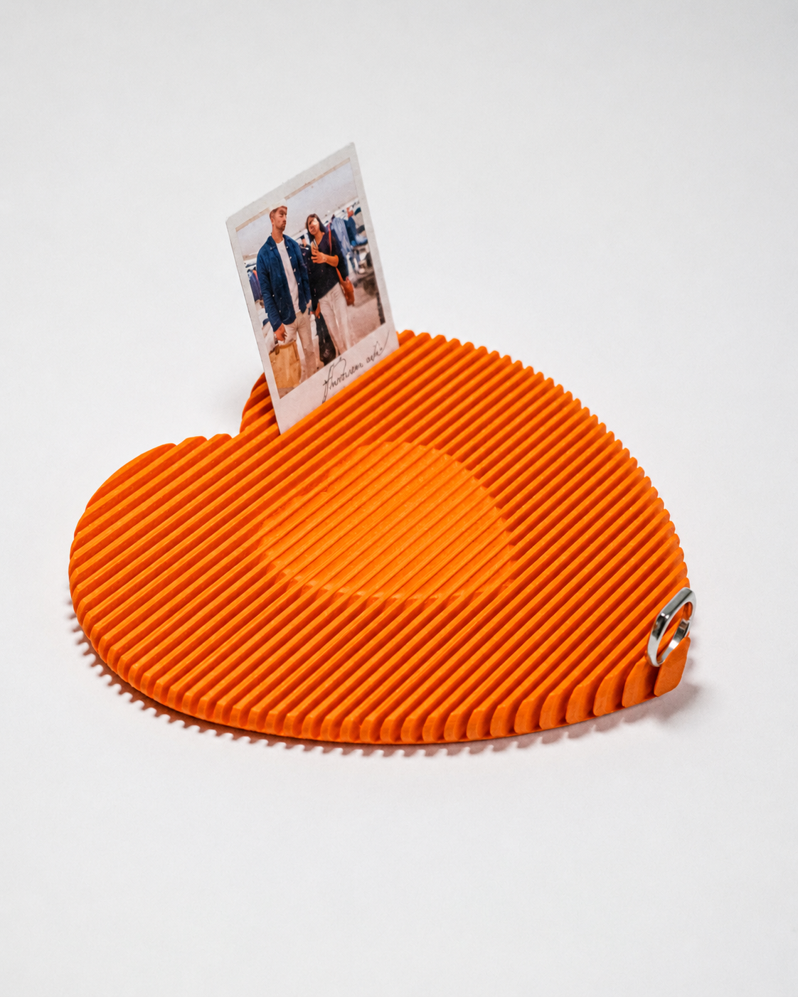 Ribbed Heart Tray