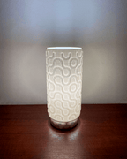 Seamless Wave Lampshade, 3D Printed E27 Pendant or Table