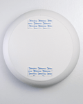 Gyroid Infill Disc Lamp, 3D Printed Rechargeable Wall Light
