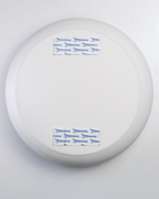 Gyroid Infill Disc Lamp, 3D Printed Rechargeable Wall Light