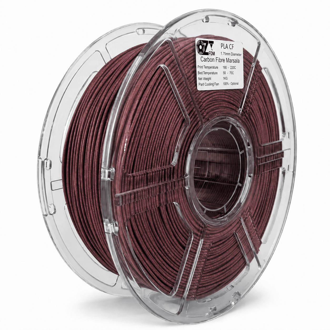 1.75 mm PLA-CF Filament - 1 KG - OzFDM