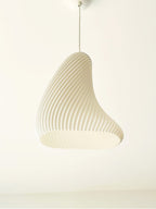 Aryz Minus Spiral Pendant Light, 3D Printed Lamp Shade