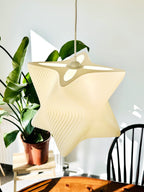 Aryz Multiply Sculptural Pendant Light, 3D Printed Lamp Shade