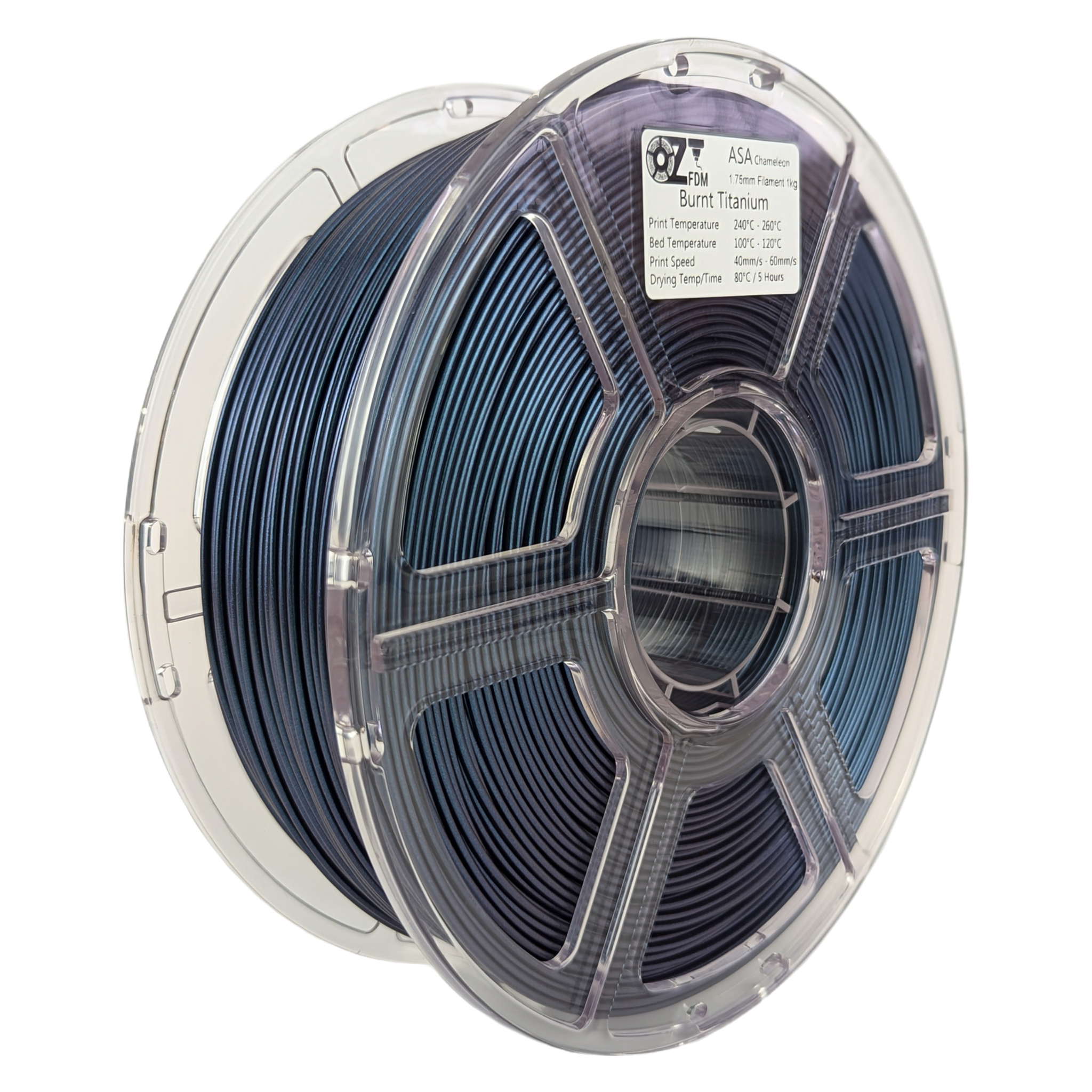 OzFDM ASA Chameleon 3D Printing Filament 1.75mm 1KG