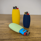 Bic Lighter Case, 3D Printed RippleMesh Grip Sleeve