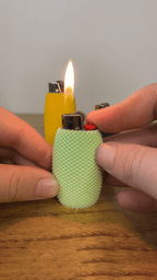 Bic Lighter Case, 3D Printed RippleMesh Grip Sleeve
