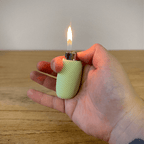 Bic Lighter Case, 3D Printed RippleMesh Grip Sleeve
