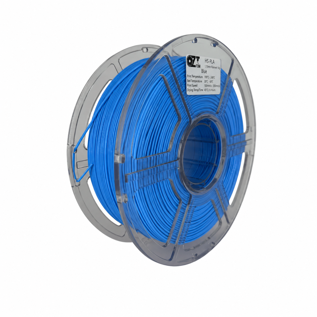 1.75 mm High Speed PLA Filament - 1 KG - OzFDM