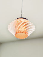 Carla Spiral Pendant Light Shade, 3D Printed Diamond Lamp