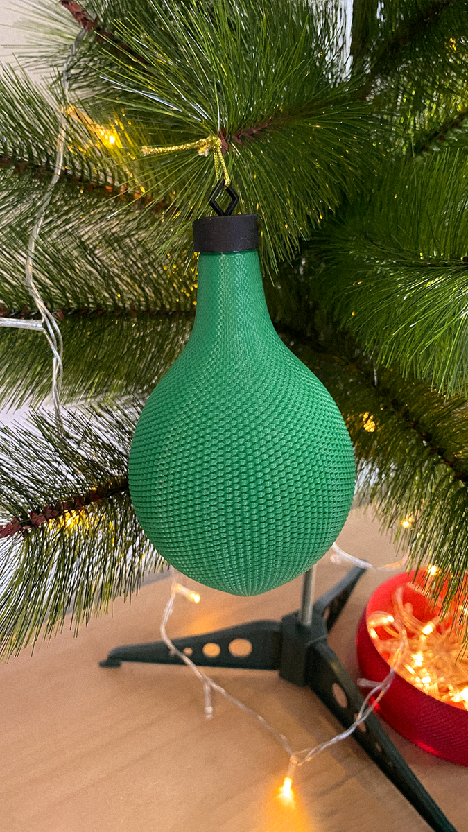 Concave Arches Christmas Ornament (Serie 3)