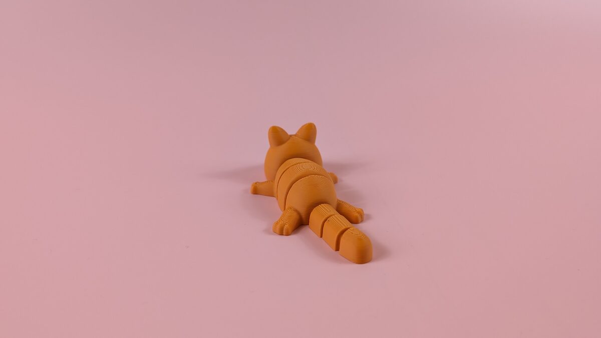 Cat - Articulated Figure Keychain