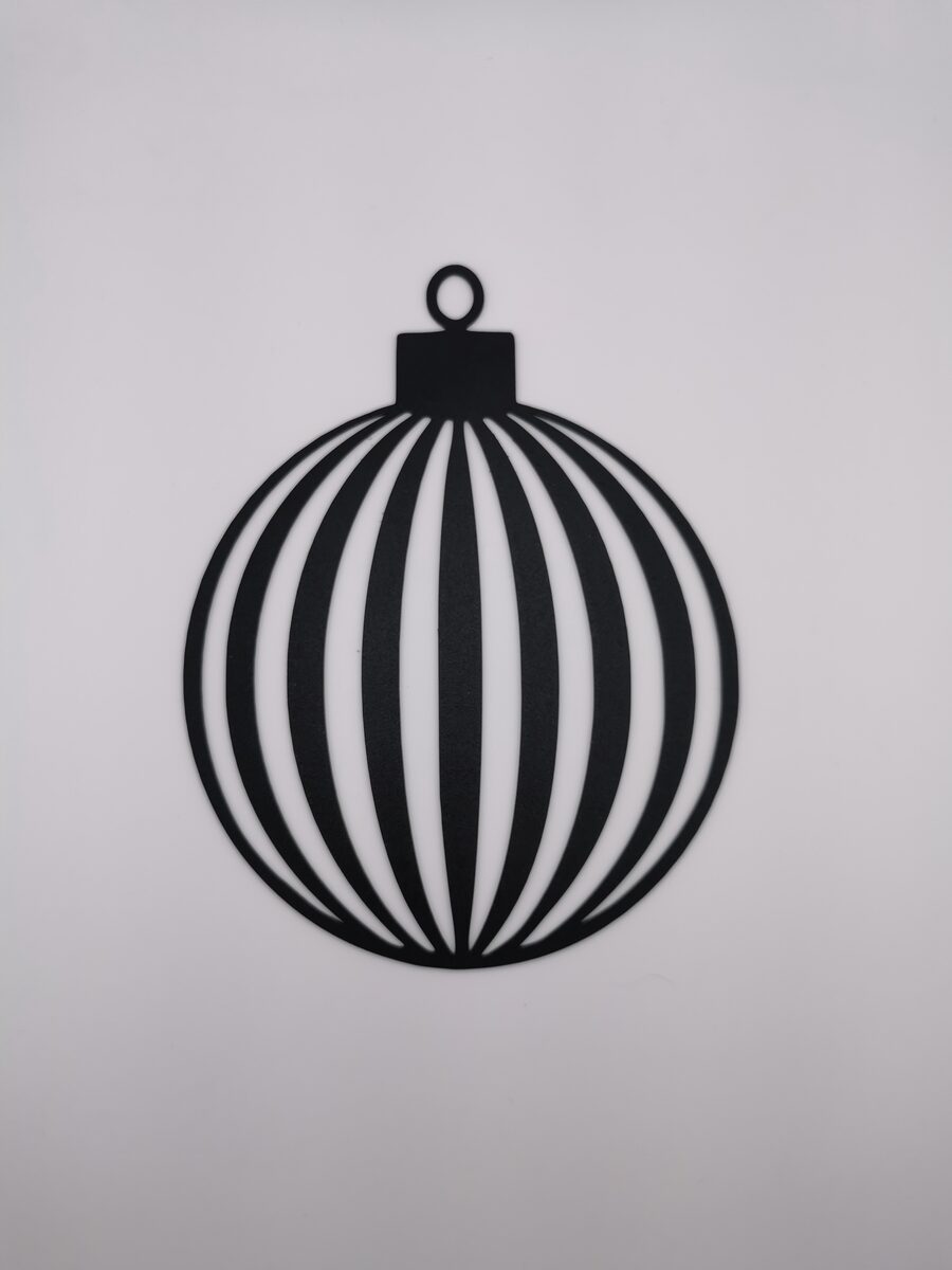 2d Christmas Tree Ball Wall Art/window Art